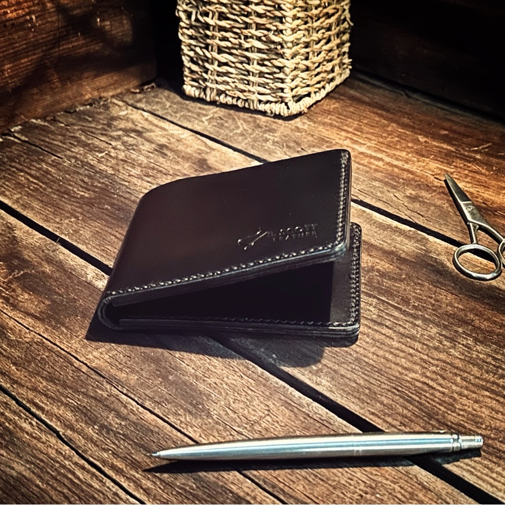 Mens Wallet | Handmade w/Conceria Walpier- Buttero Veg Tanned Leather